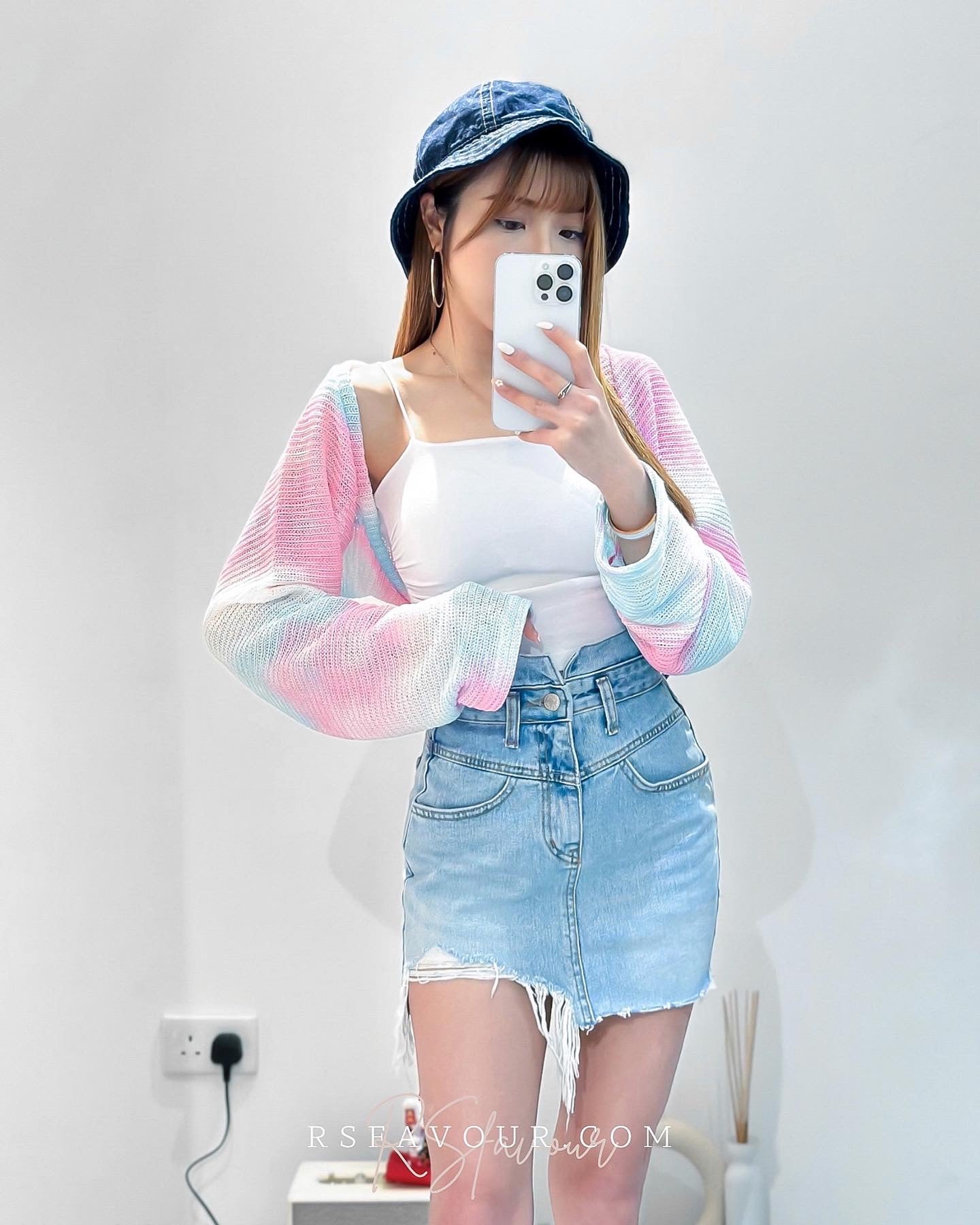 (KR) 雙色開胸短外套|兩色入