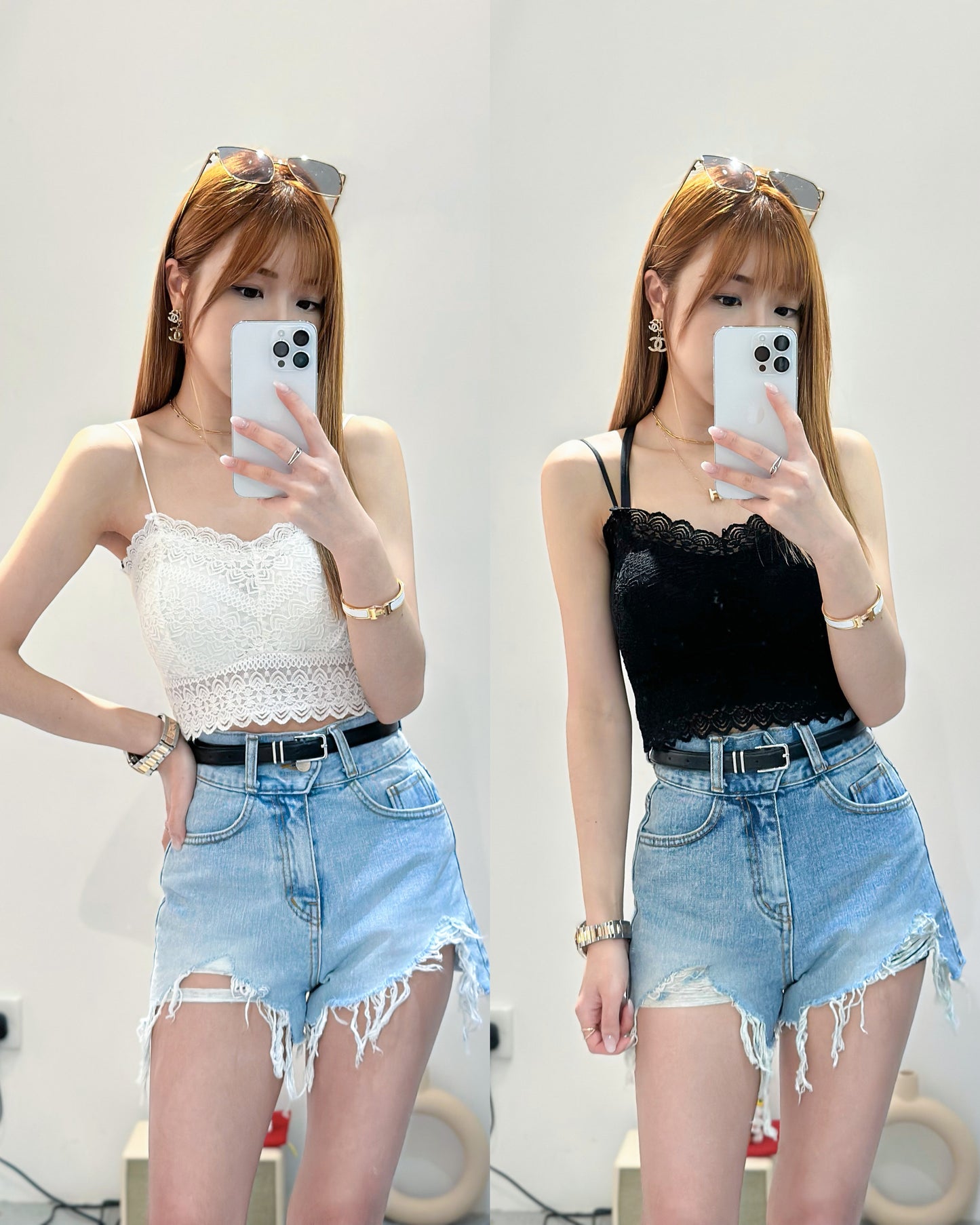 (KR) 超顯瘦高腰短褲2.0|四色入