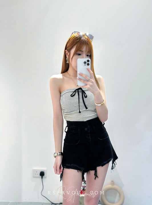 (KR) Two-ways Tube Top|兩色入