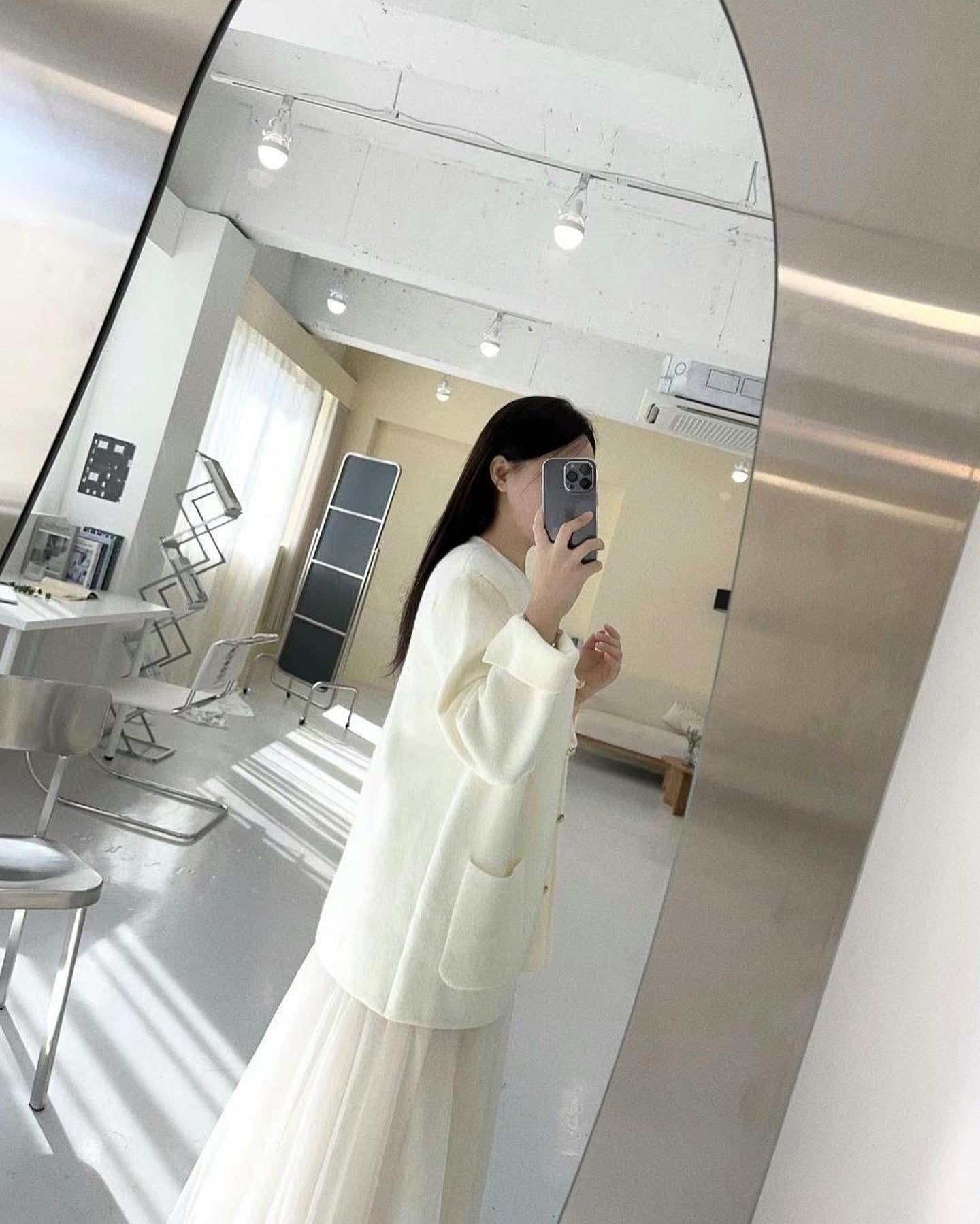 (KR) V領金鈕外套|兩色入