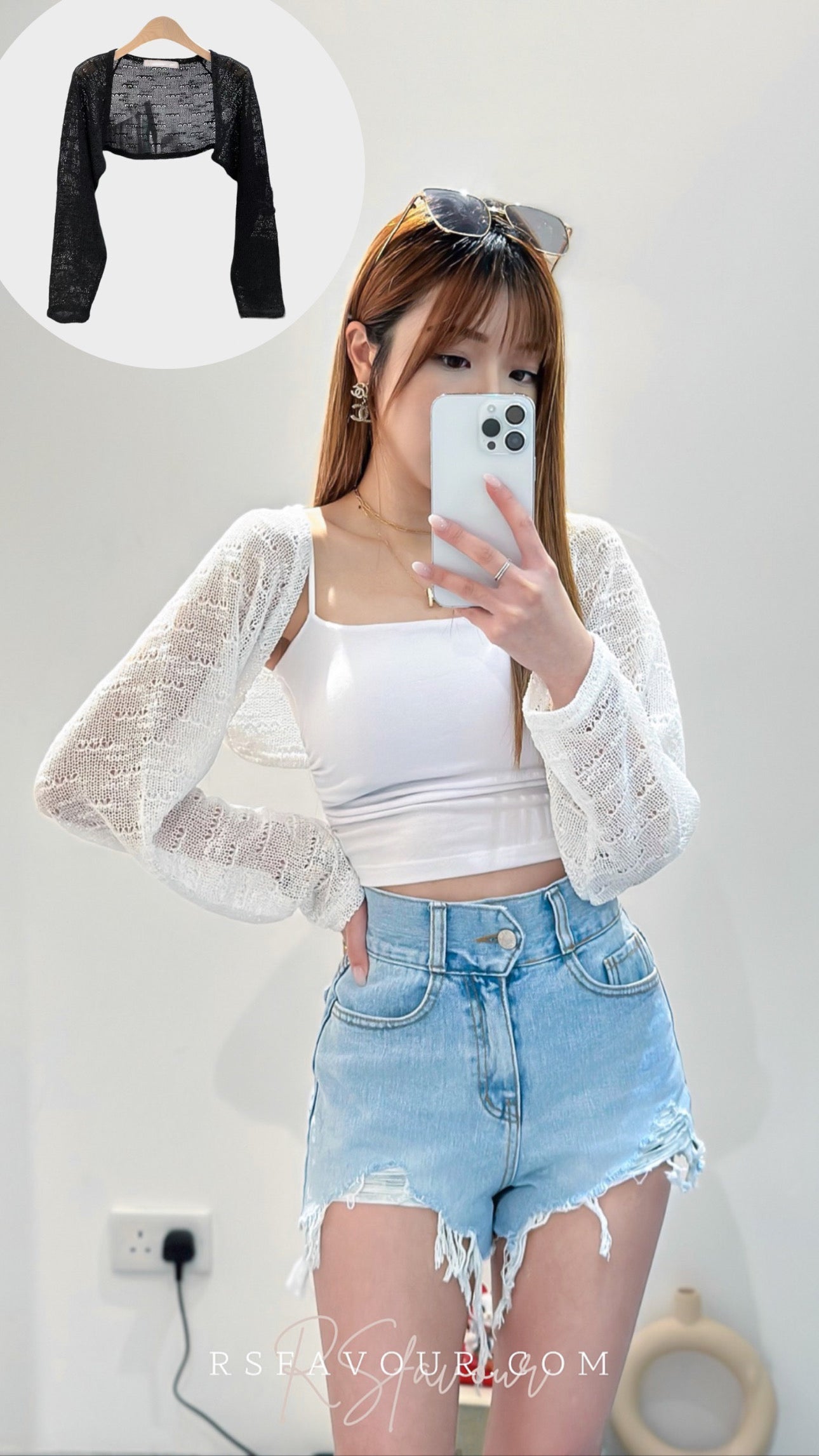 (KR) 透氣線料外套|三色入