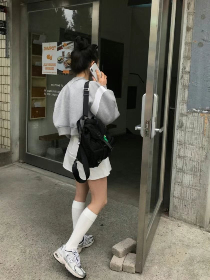 (KR) 高腰迷你小短裙|三色入