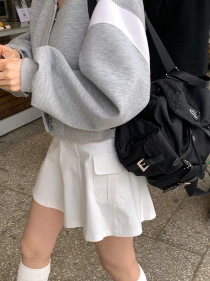 (KR) 高腰迷你小短裙|三色入