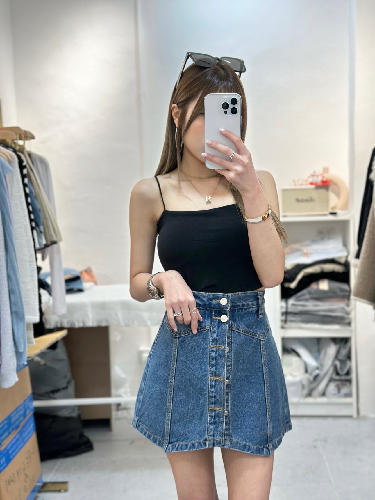 (KR)小衫角吊帶Bratop