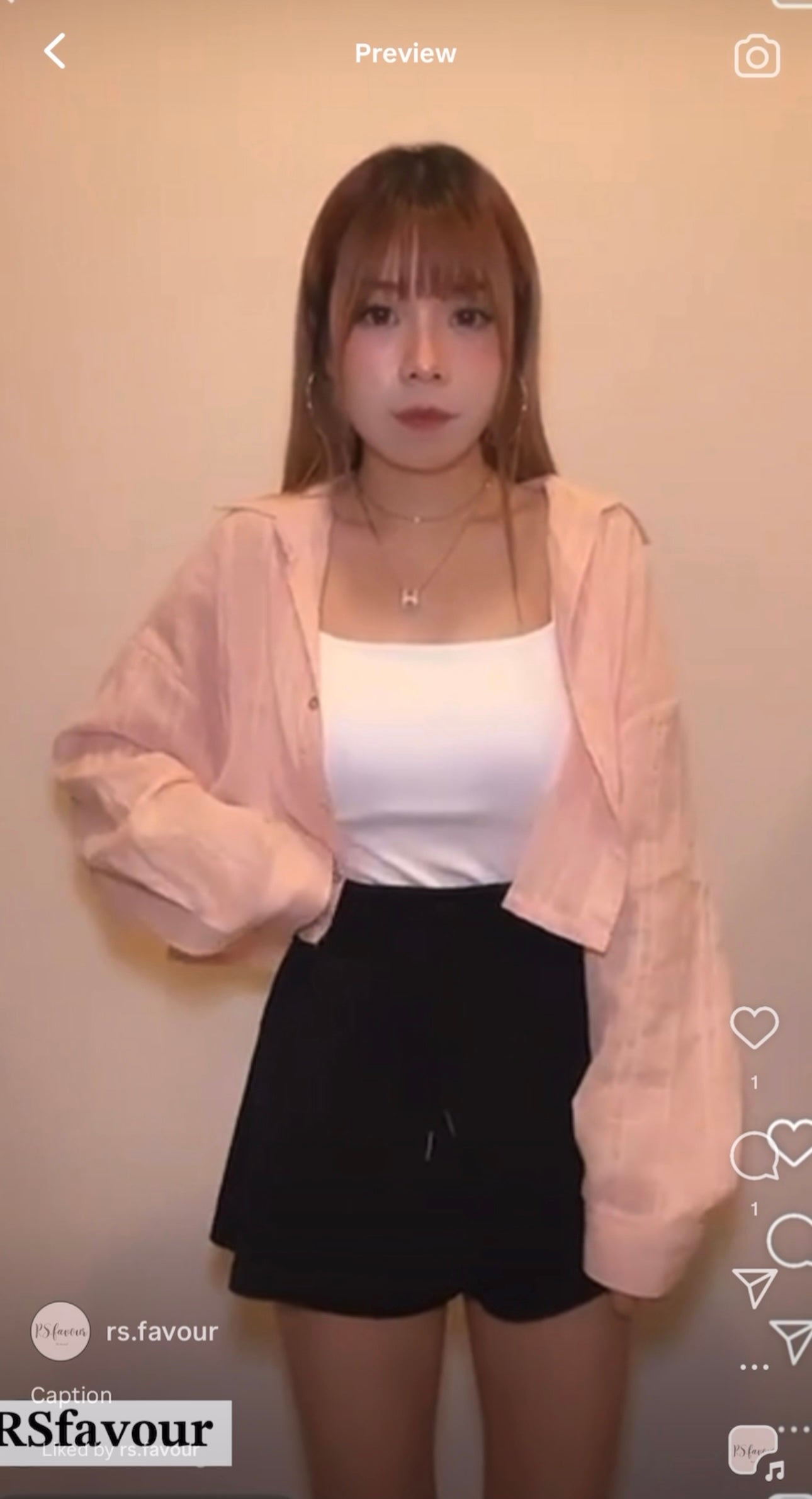 (KR) 不規則綿質裙褲|兩色入