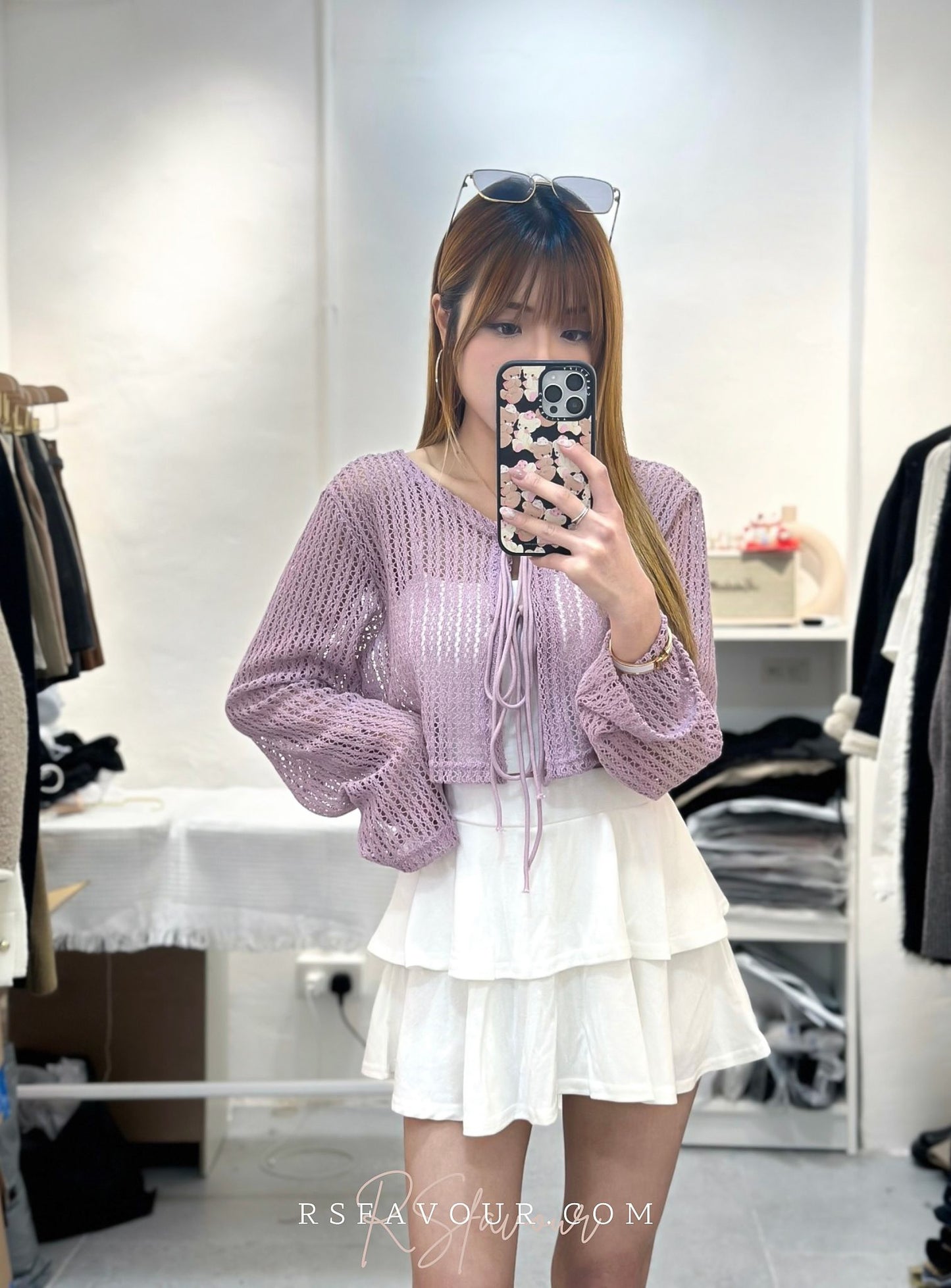 (KR)高腰雙層蛋糕裙|兩色入