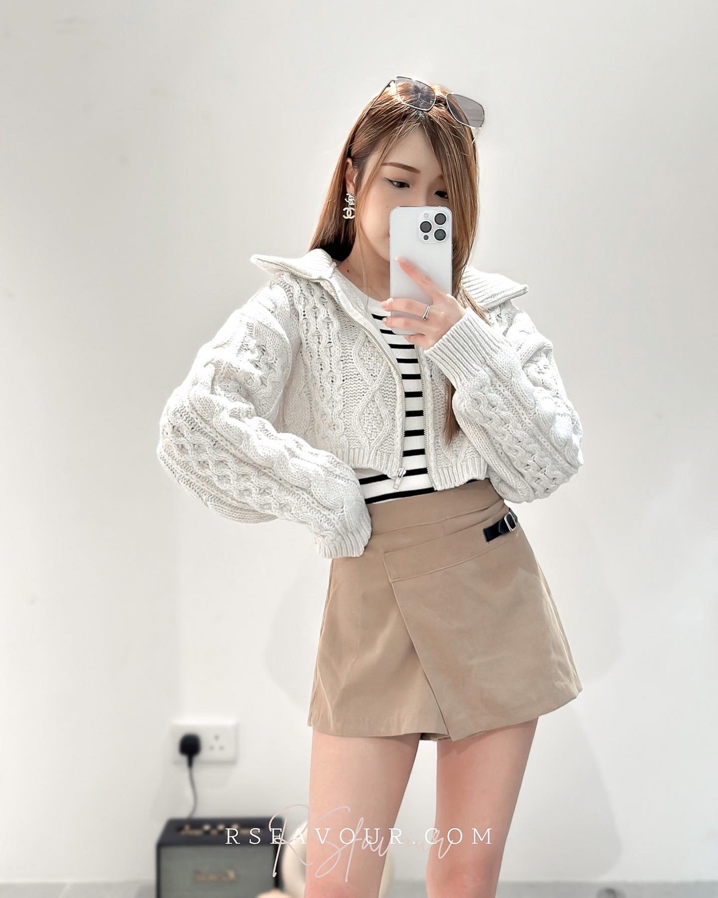 (KR) 麻花香氣上衣外套|四色入