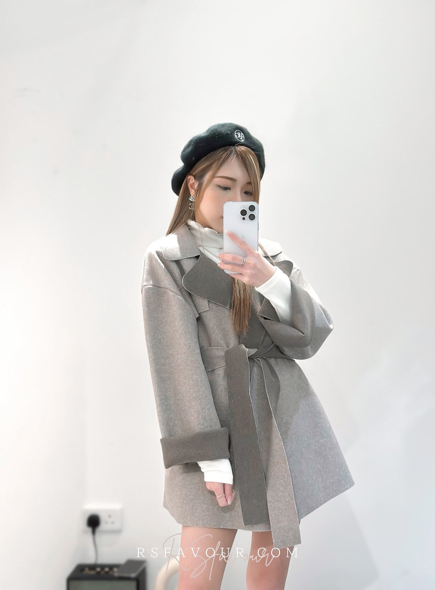 (KR) The Premium Coat|灰啡色