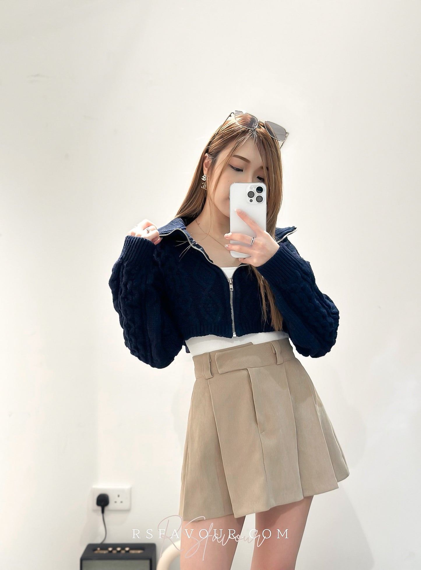 (KR) 麻花香氣上衣外套|四色入