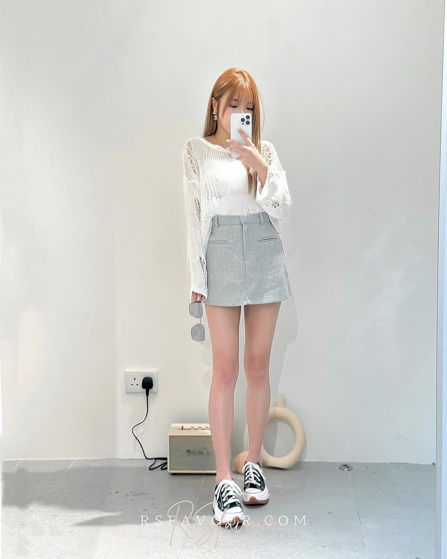 (KR) 通隆針織上衣|兩色入