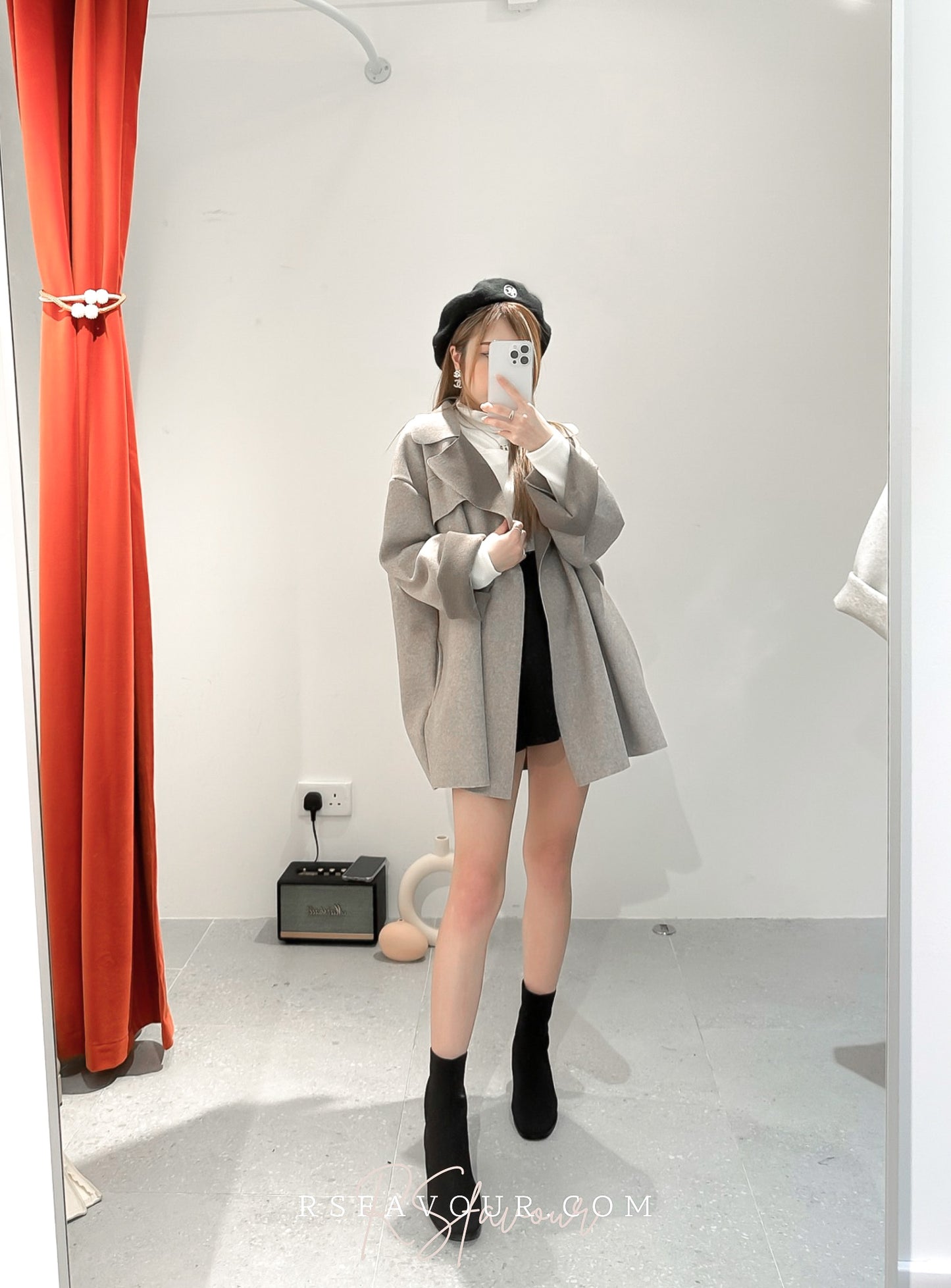 (KR) The Premium Coat|灰啡色