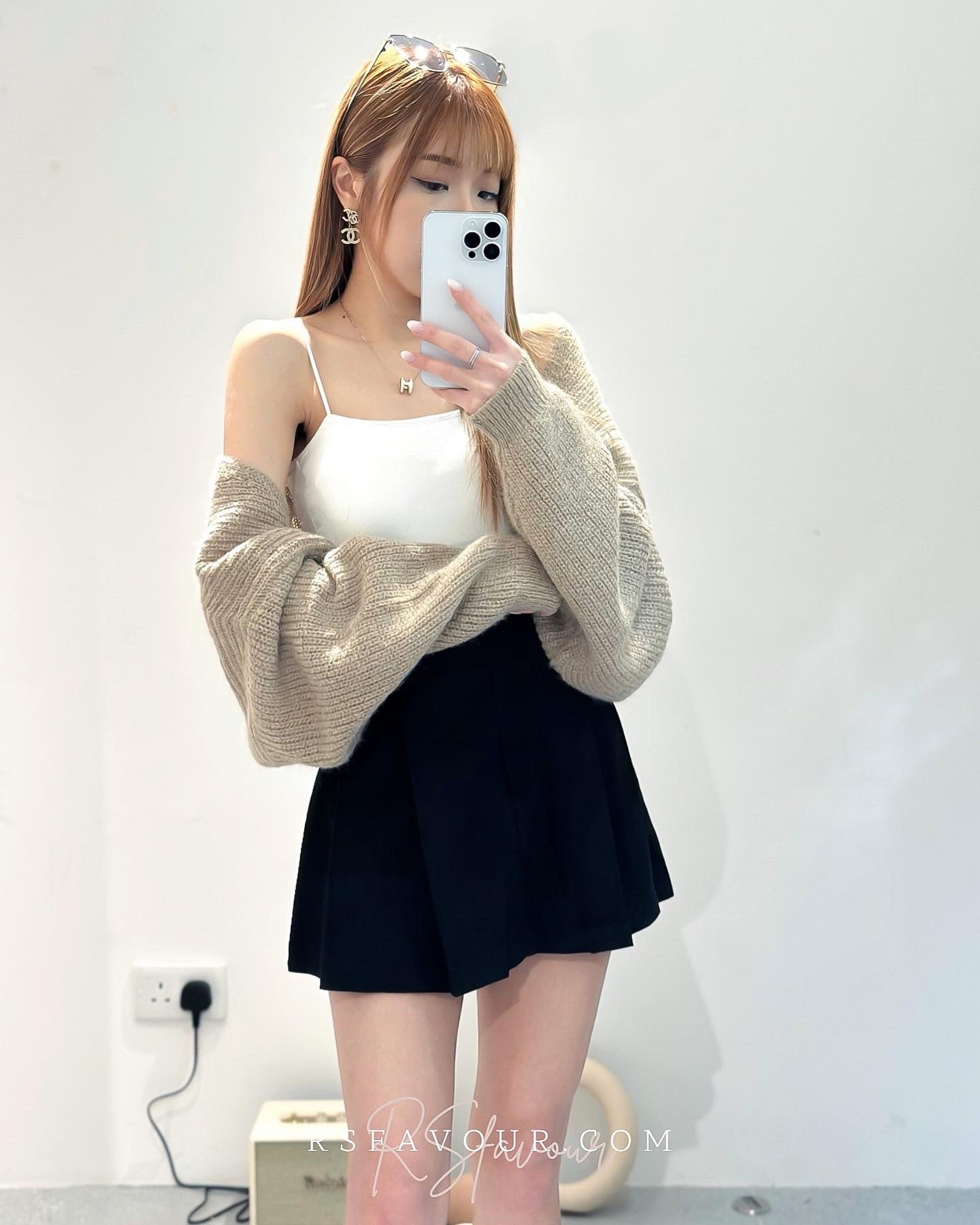 (KR) 短版開胸外套|兩色入