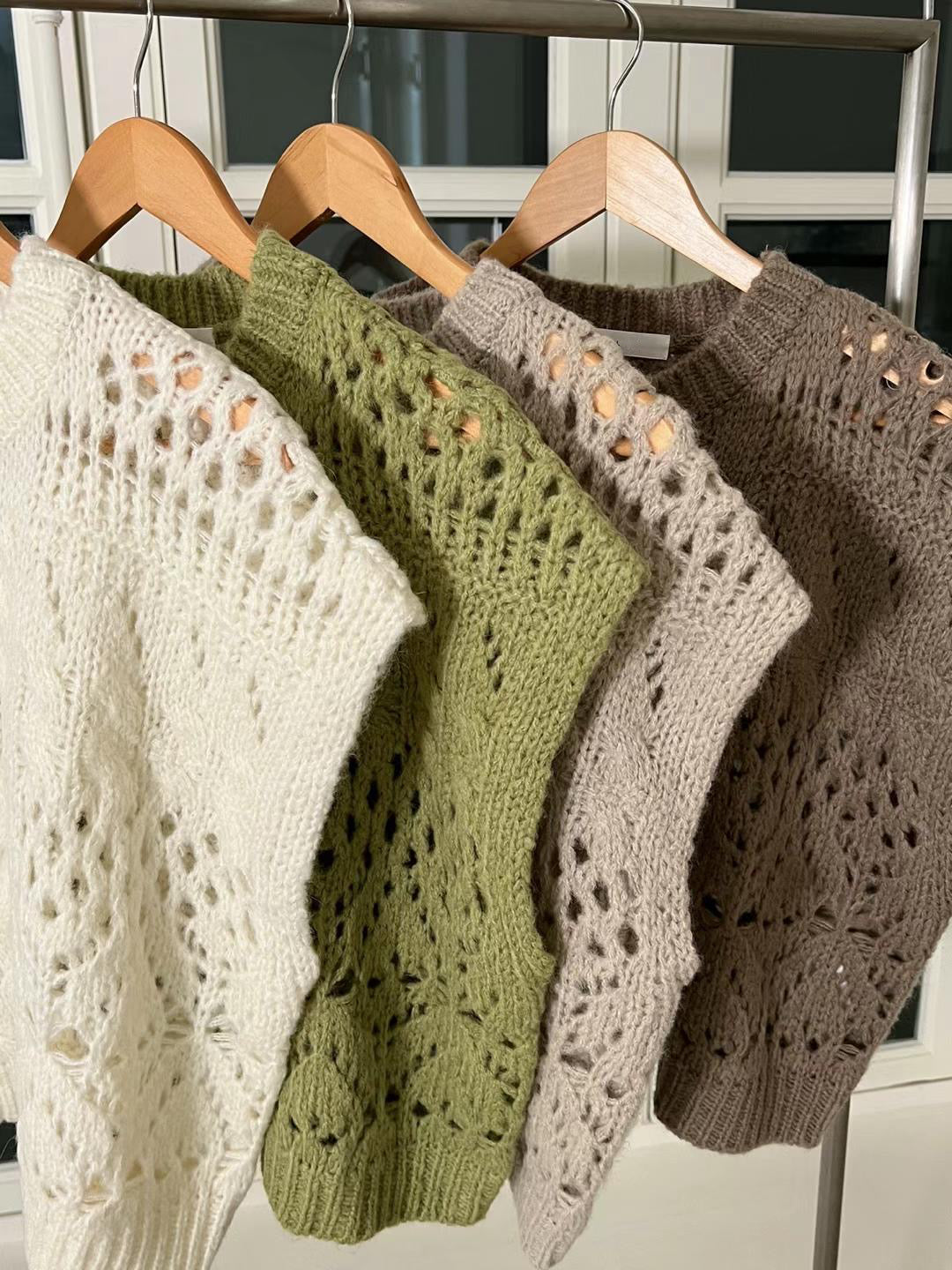 (KR) 麻花針織背心|四色入