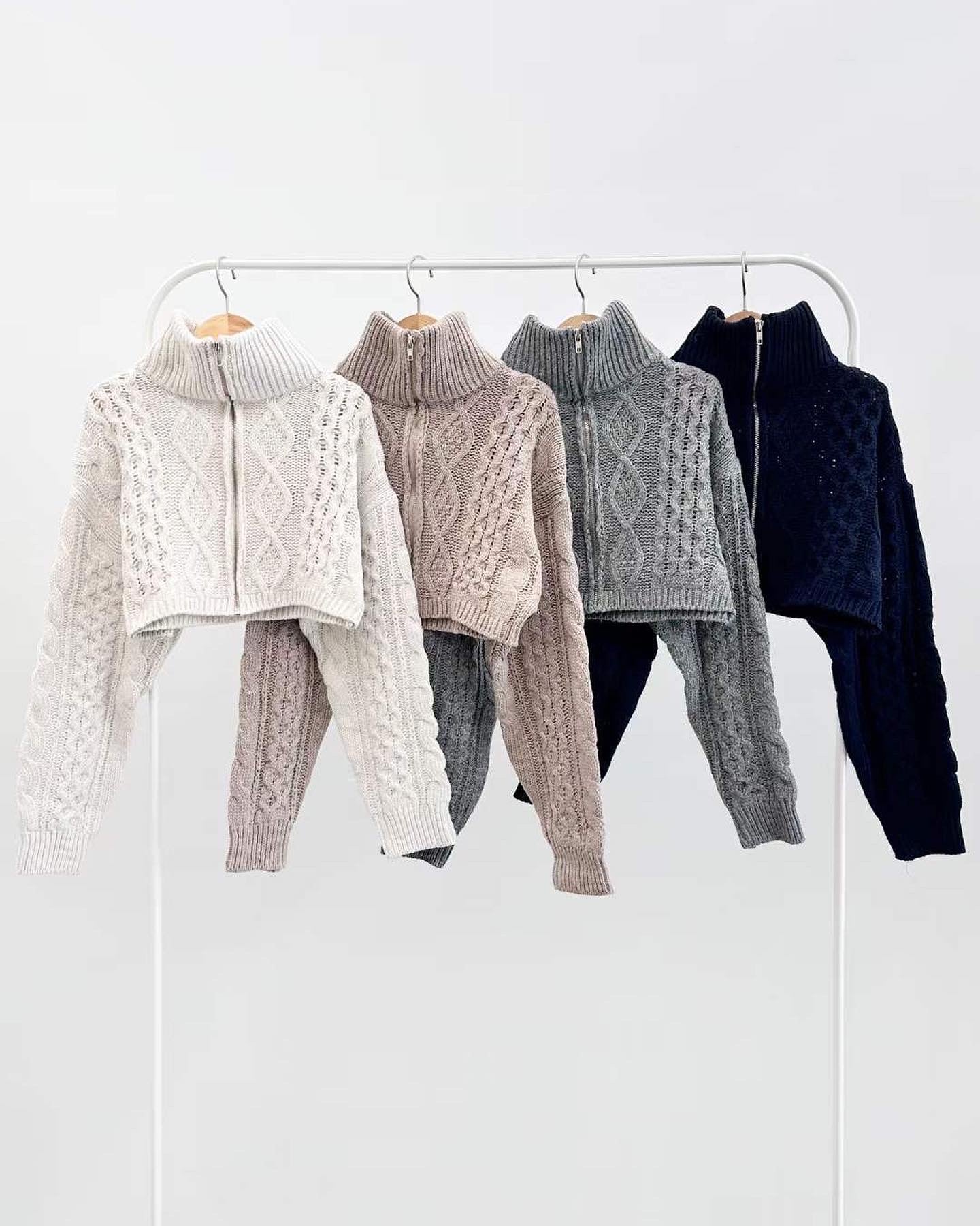 (KR) 麻花香氣上衣外套|四色入