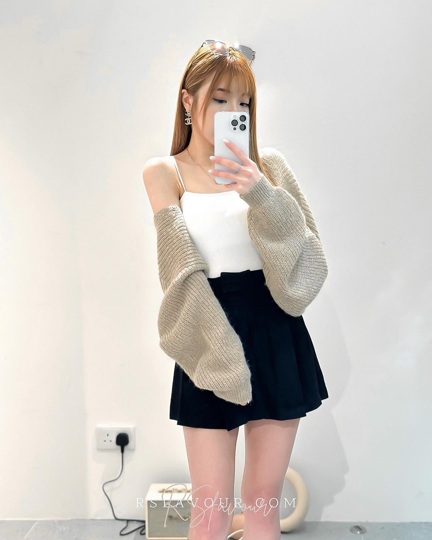 (KR) 短版開胸外套|兩色入