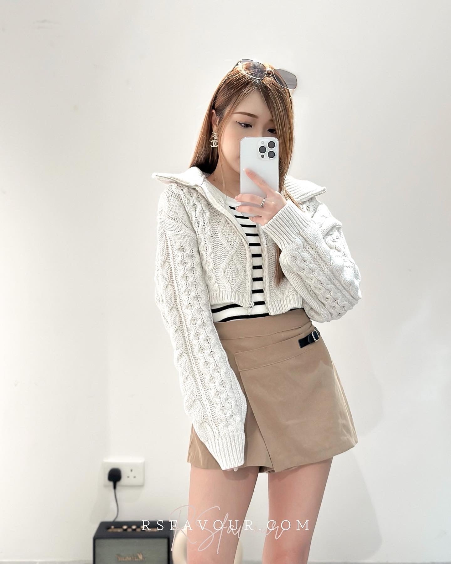 (KR) 麻花香氣上衣外套|四色入