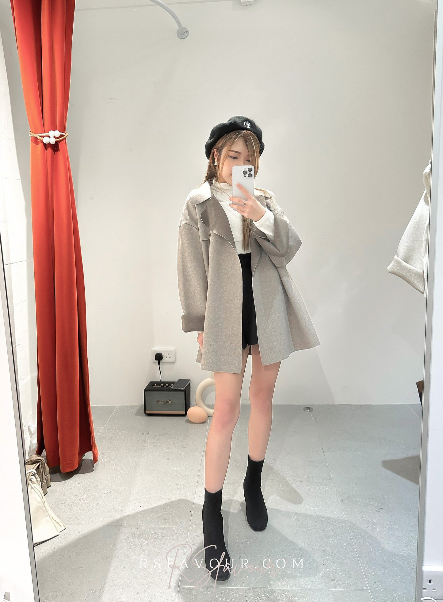 (KR) The Premium Coat|灰啡色