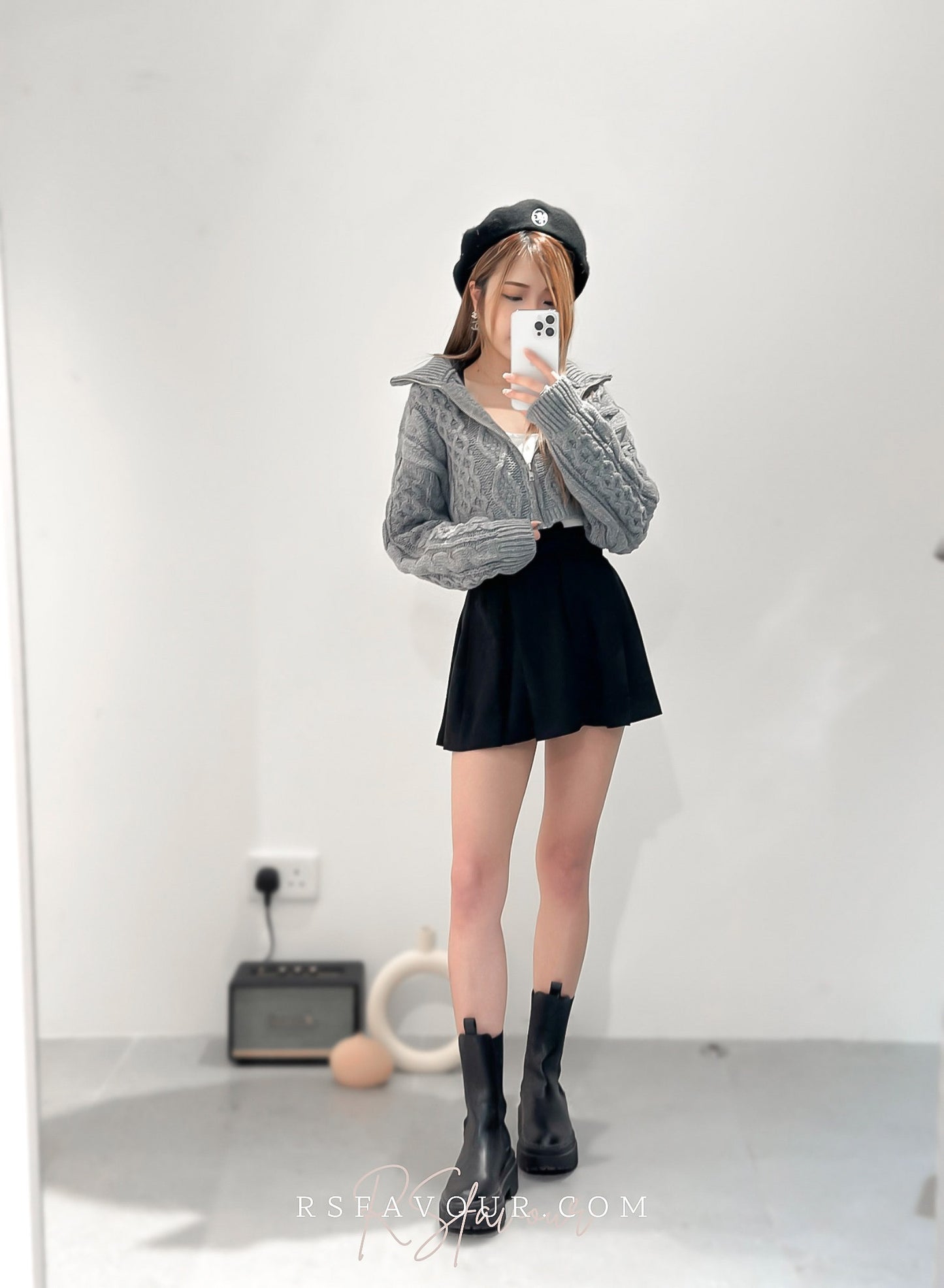 (KR) 麻花香氣上衣外套|四色入