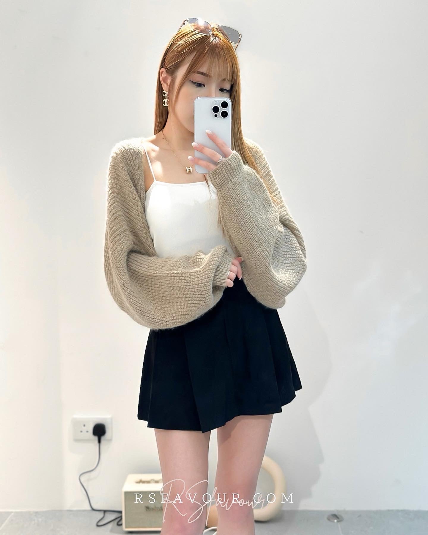 (KR) 短版開胸外套|兩色入