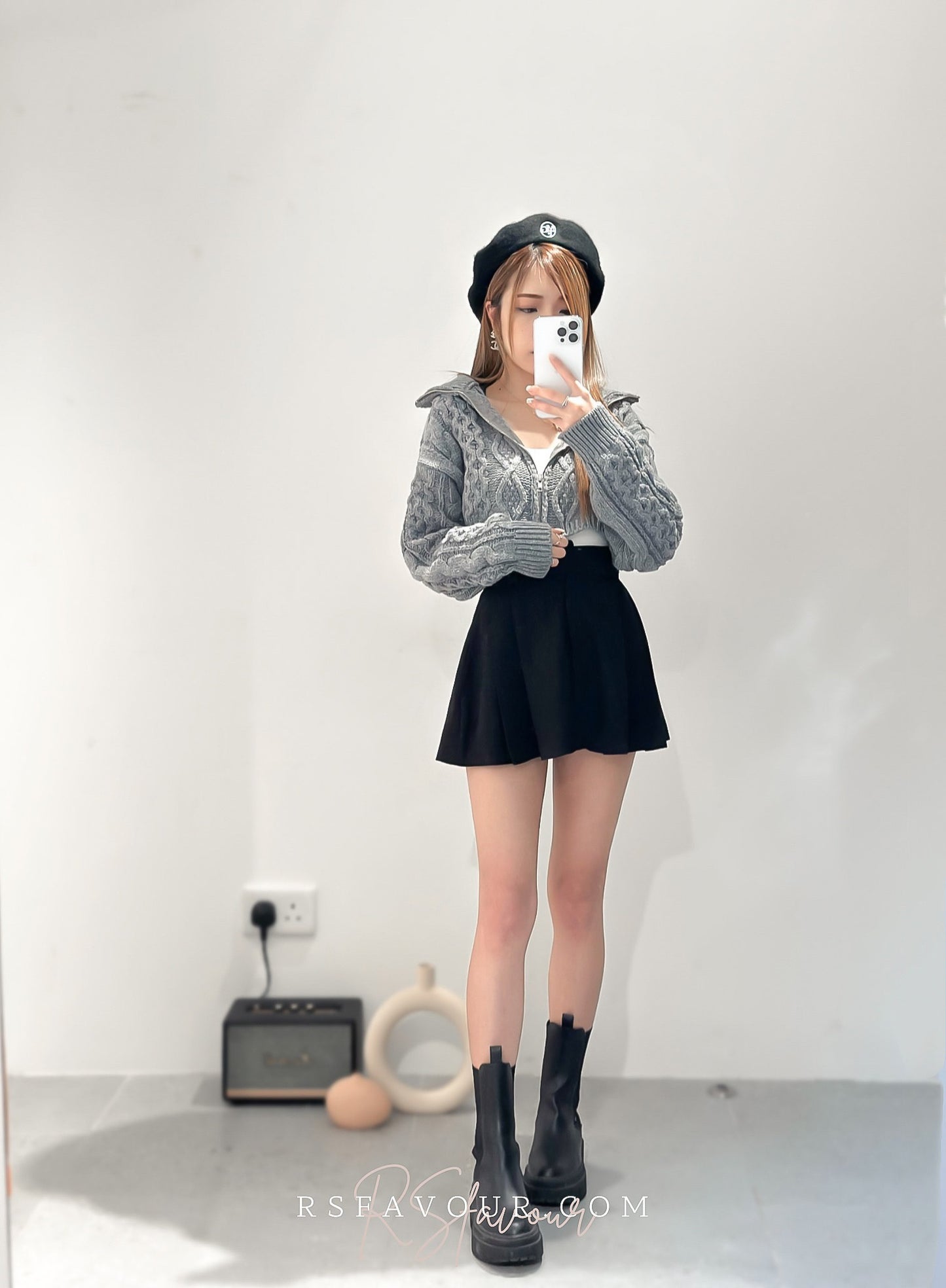 (KR) 麻花香氣上衣外套|四色入