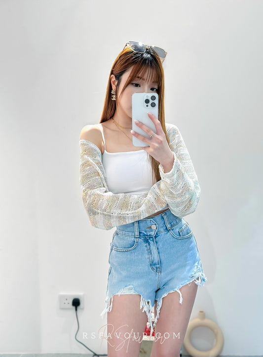 (KR) 透氣線料外套|三色入